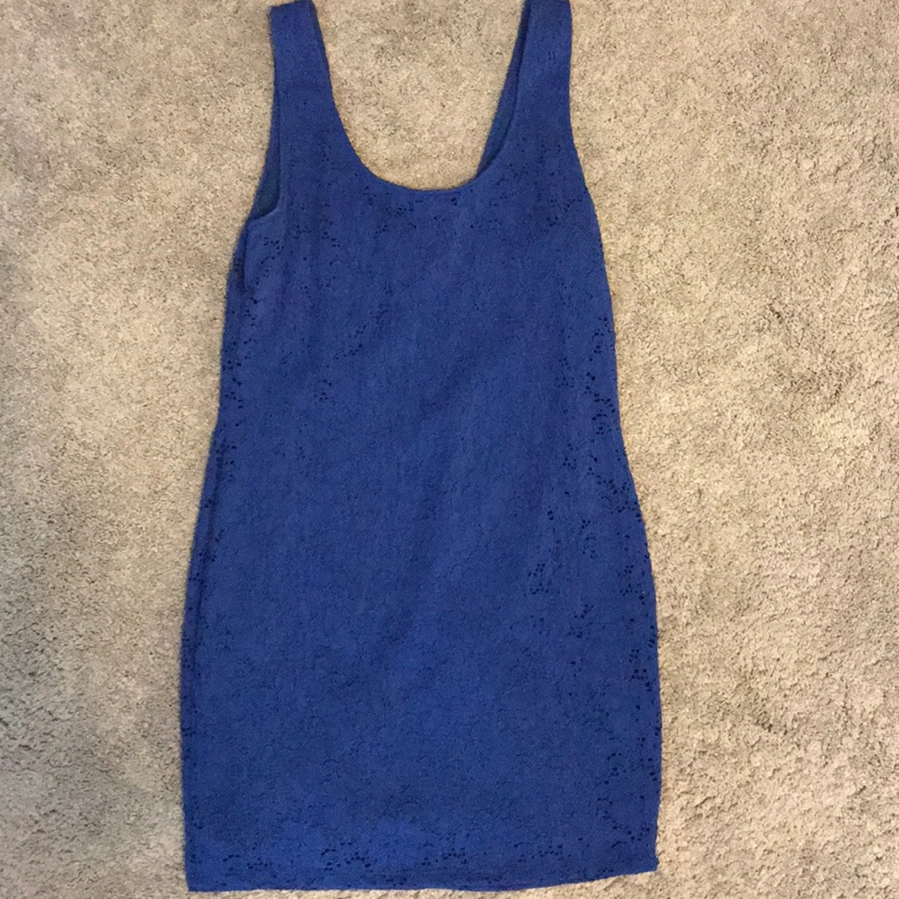 Blue dress